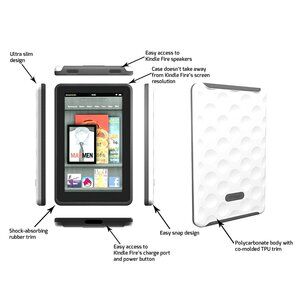 Kindle Fire Hard Candy Case Bubble Case for White Does not fit Kindle Fire HD